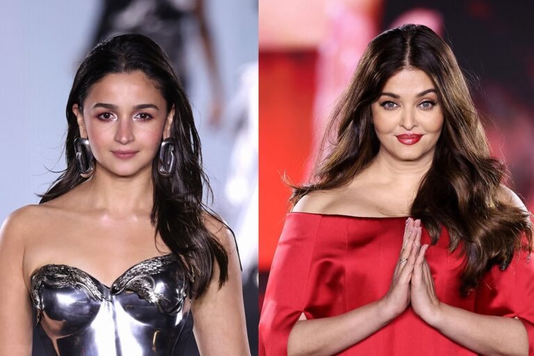 In Picture Aishwarya Rai Bachchan & Alia Bhatt walk the ramp at Paris